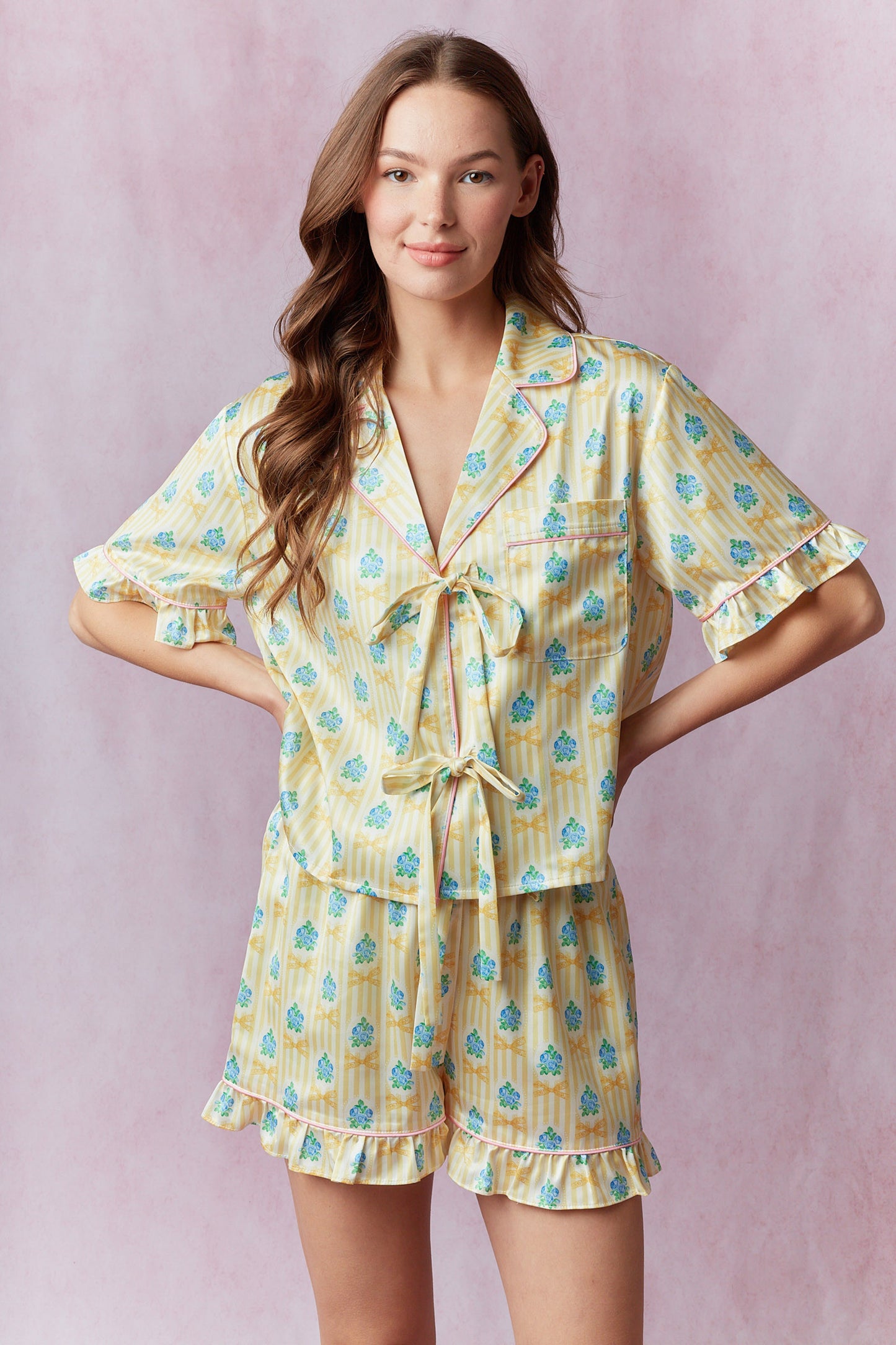 Bonnie Satin Pajamas