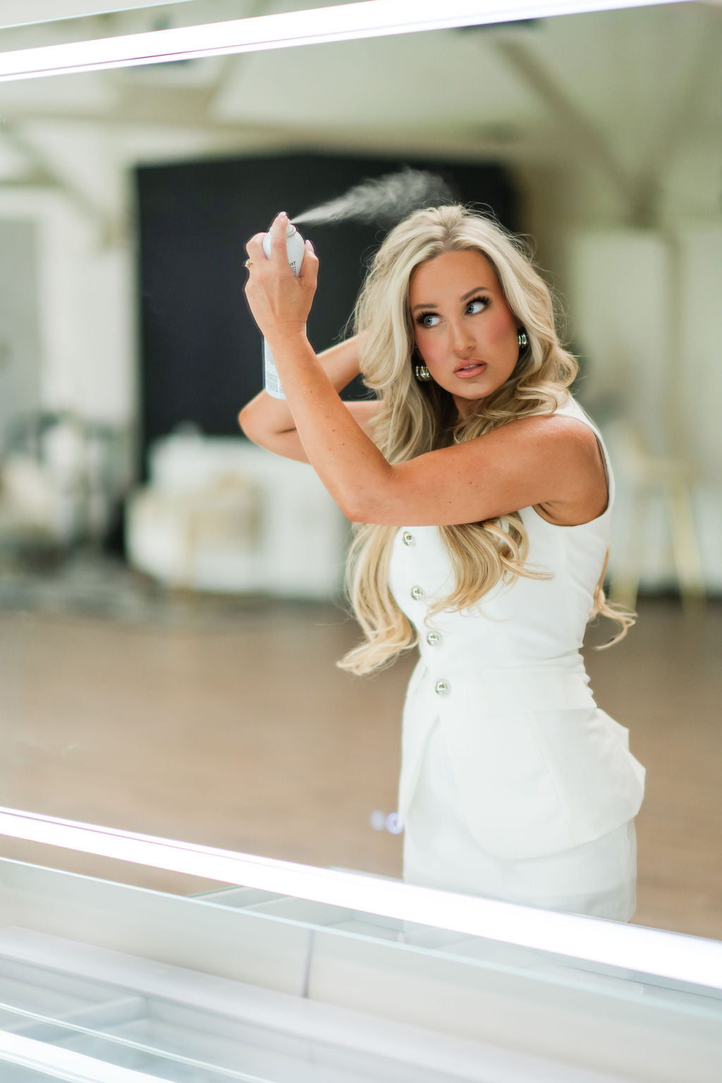 Boss Baddie Romper- White