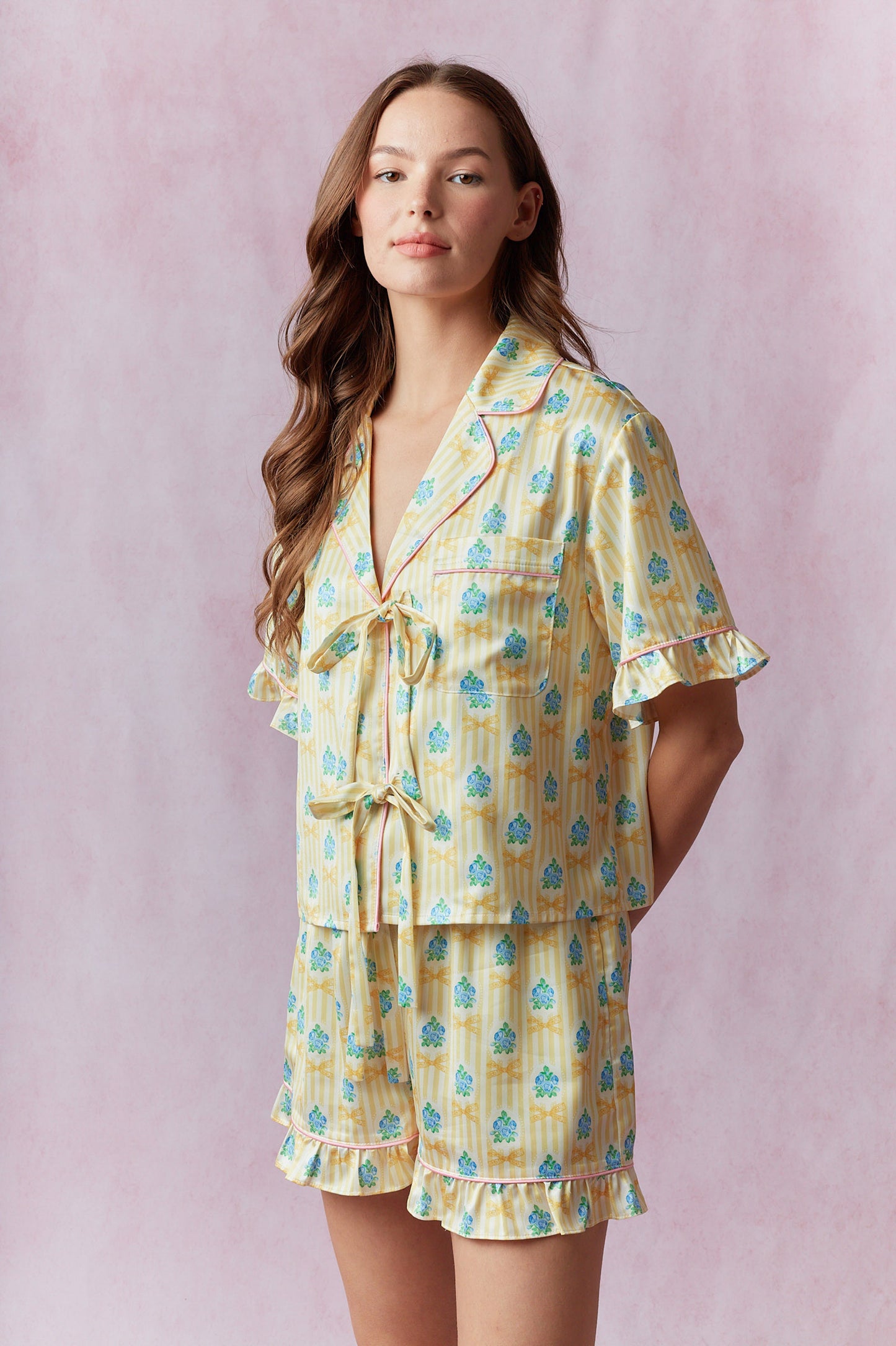 Bonnie Satin Pajamas