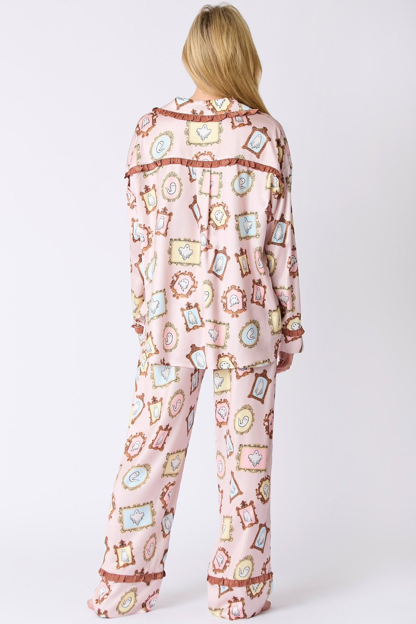 Ghost Satin Pajamas