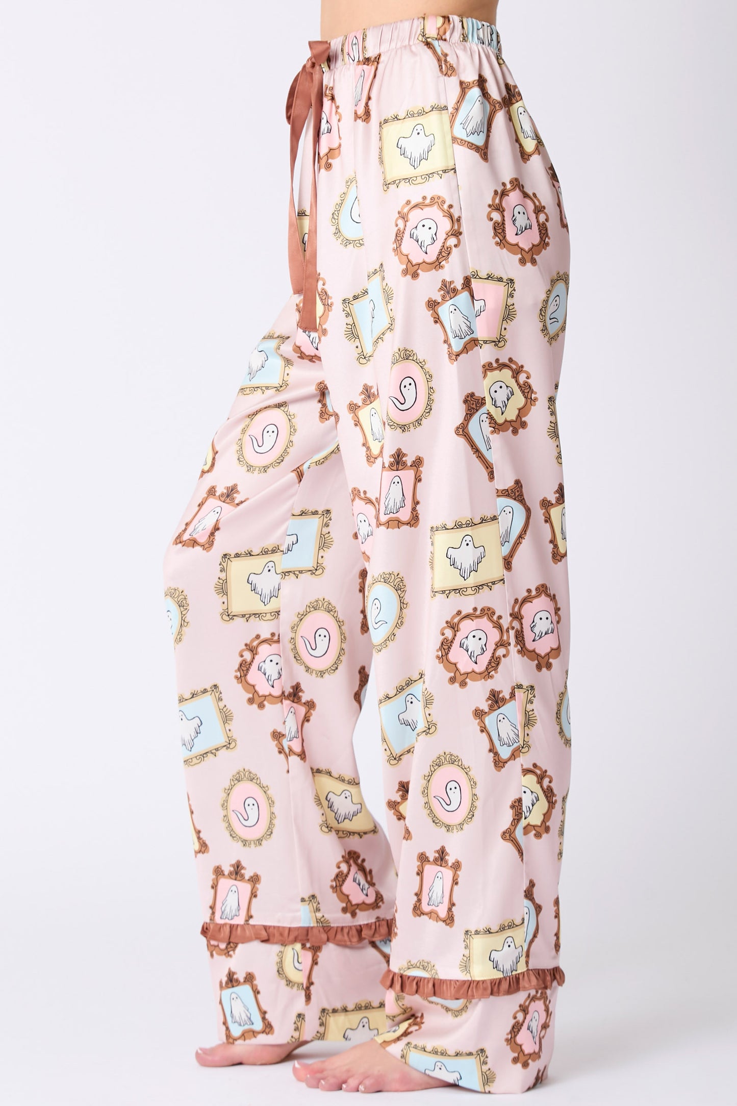 Ghost Satin Pajamas