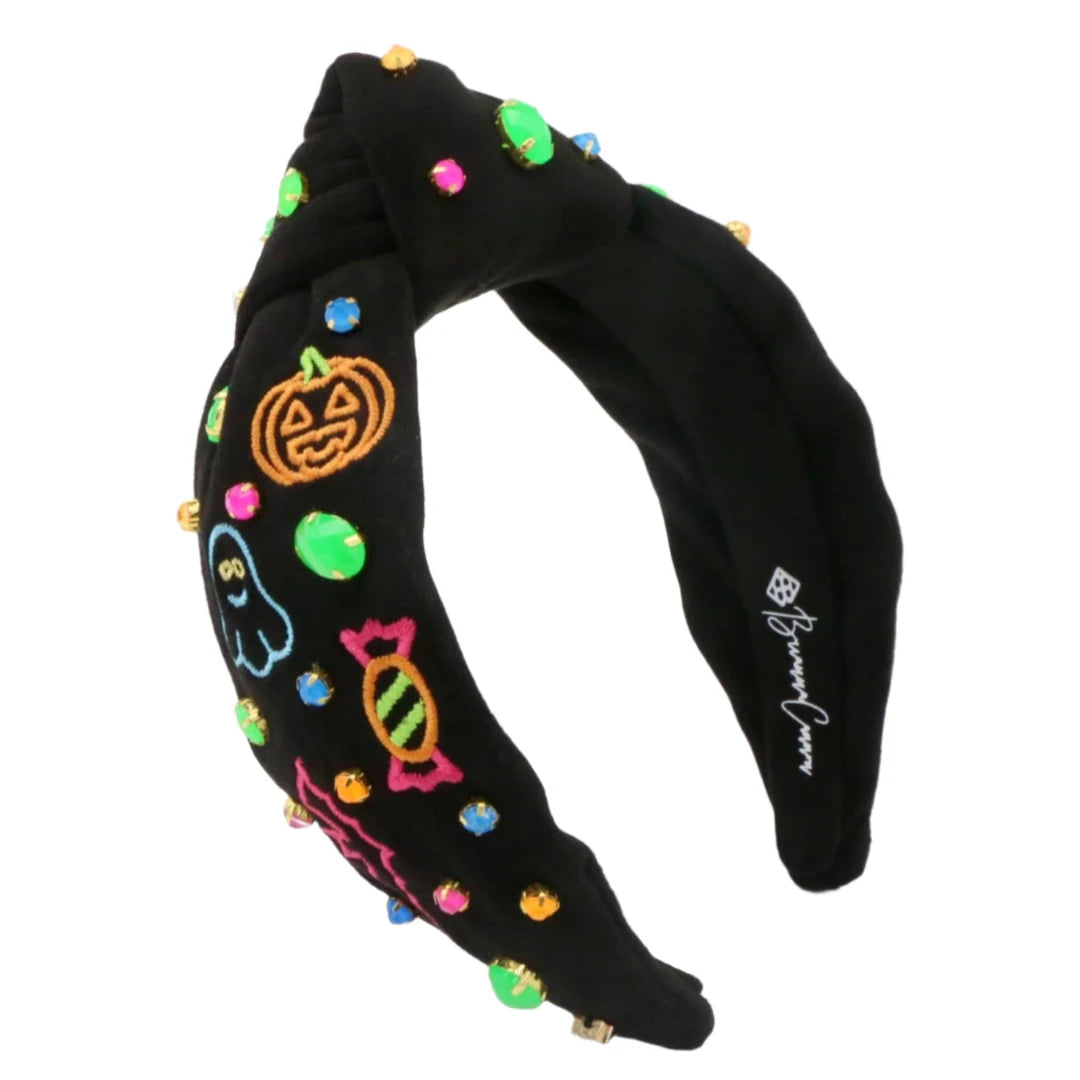 BC Headband- Neon Lights Trick or Treat Headband