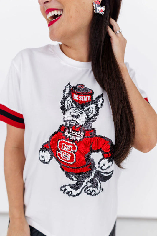 BC- NC State Sparkle Logo T-shirt