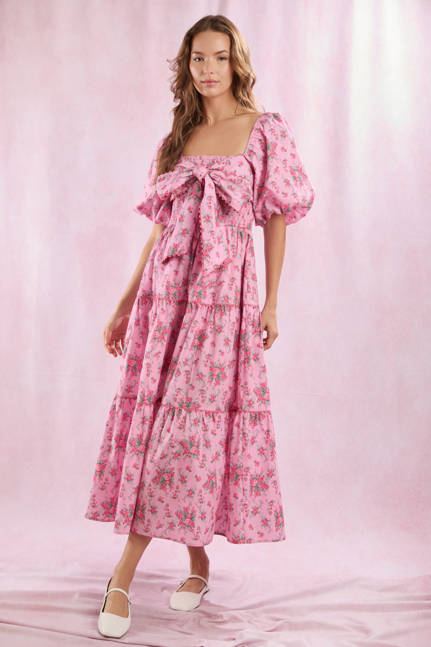 Fiona Floral Dress