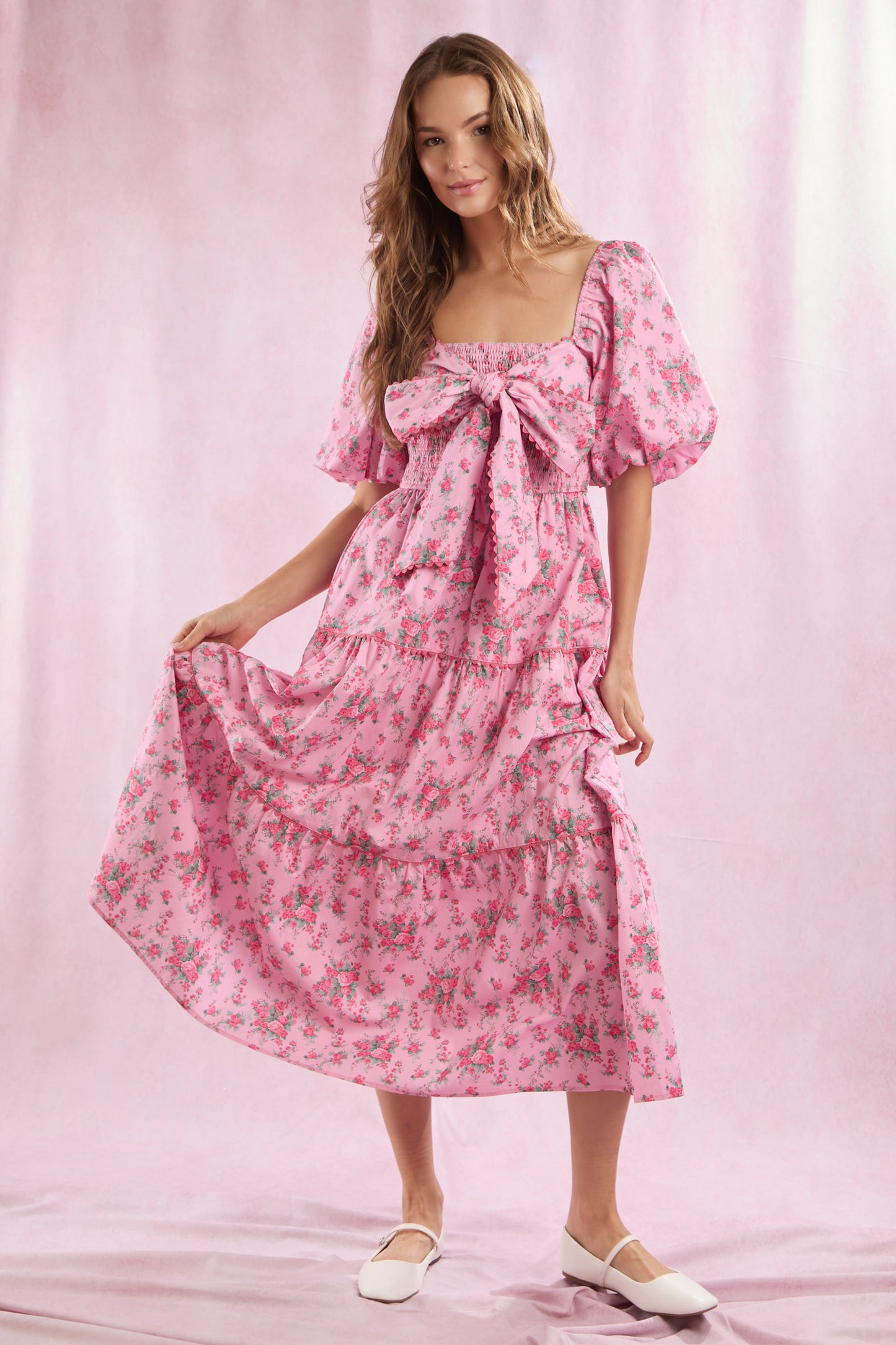 Fiona Floral Dress