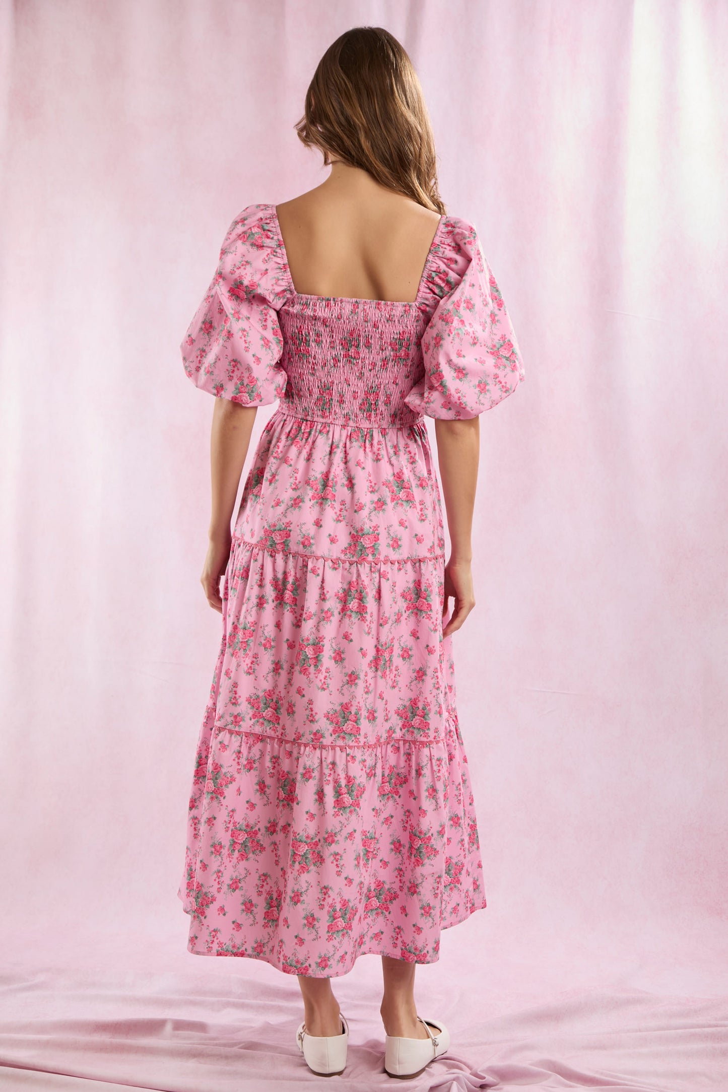 Fiona Floral Dress