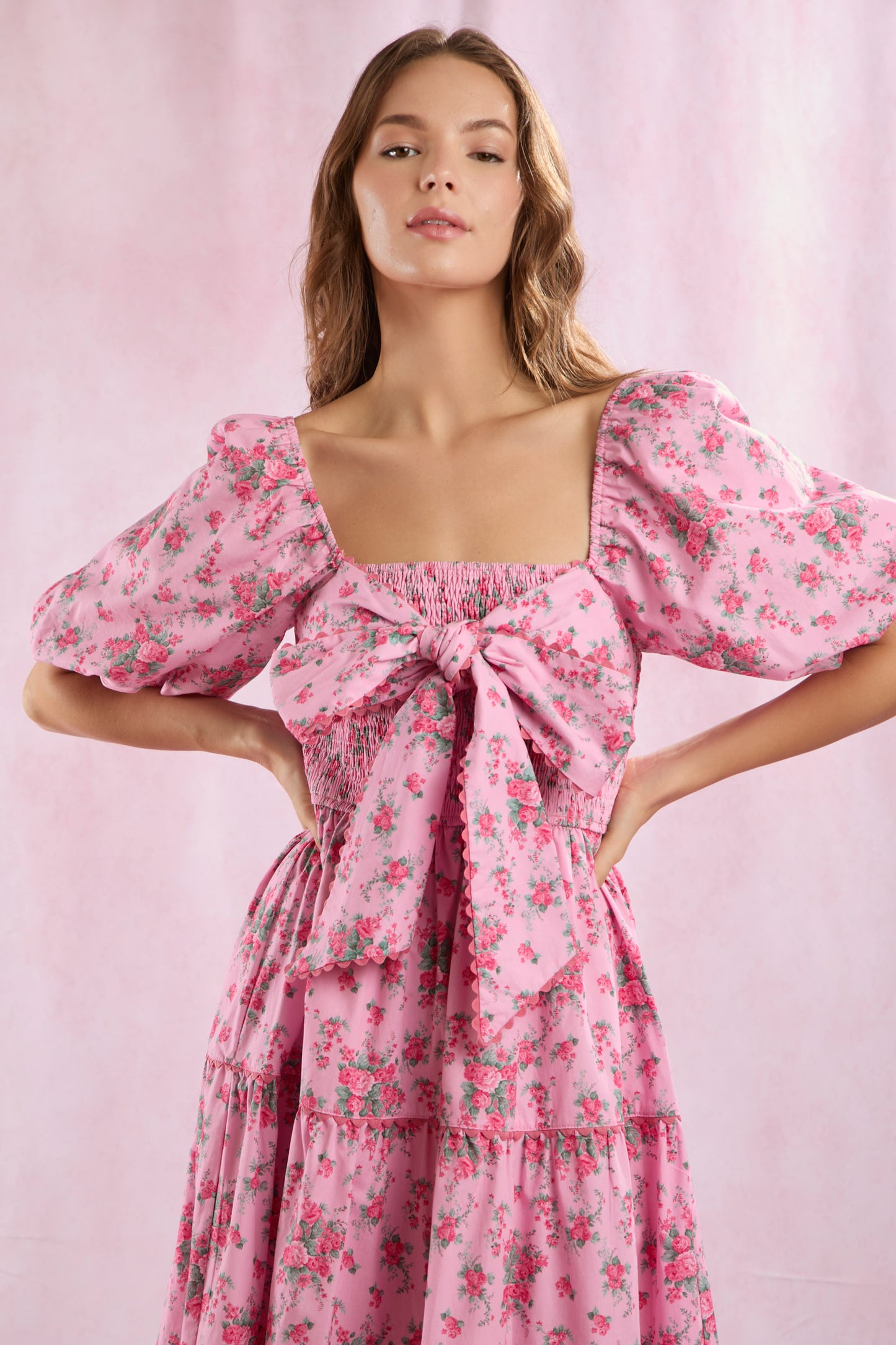 Fiona Floral Dress