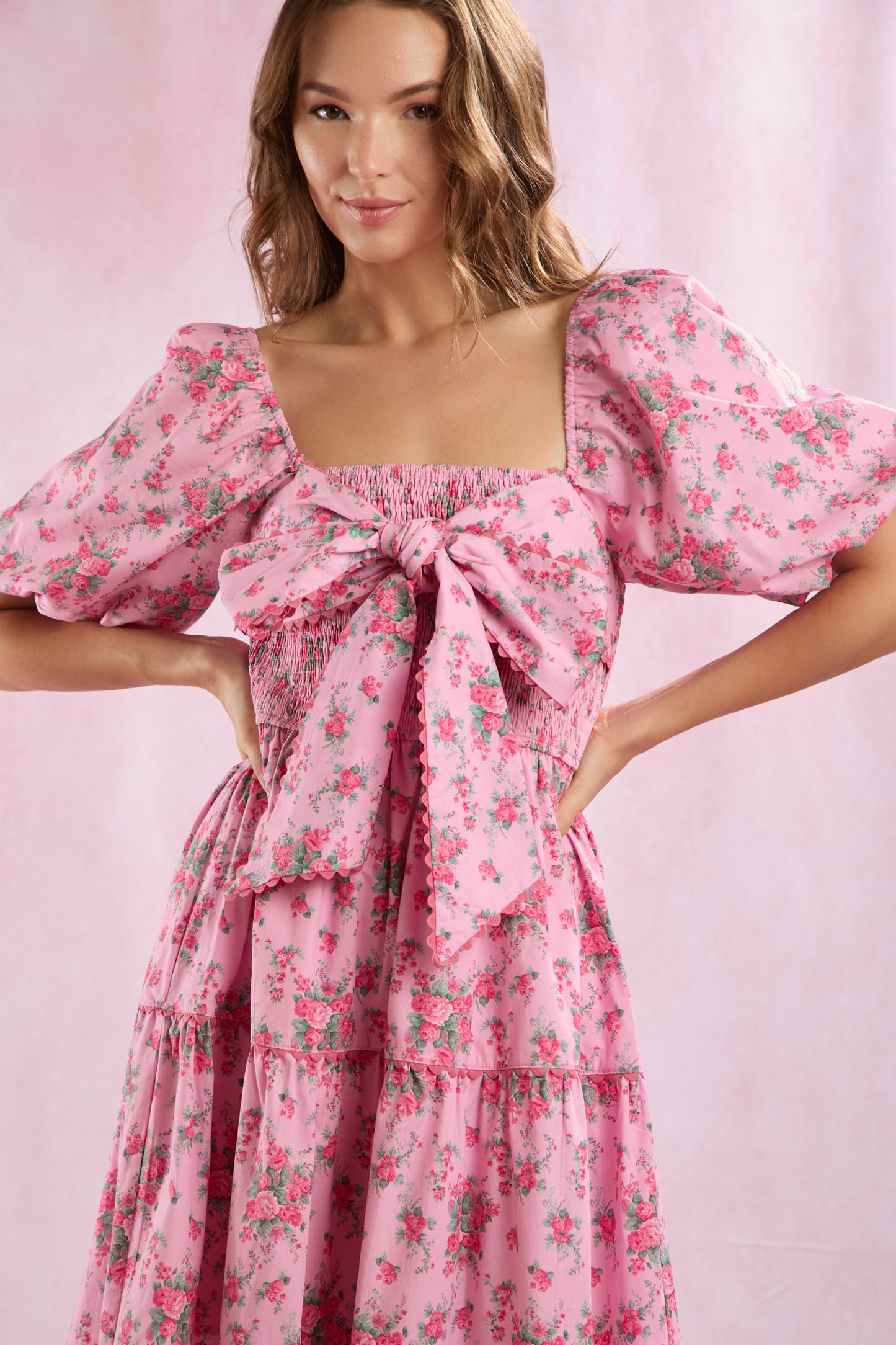 Fiona Floral Dress