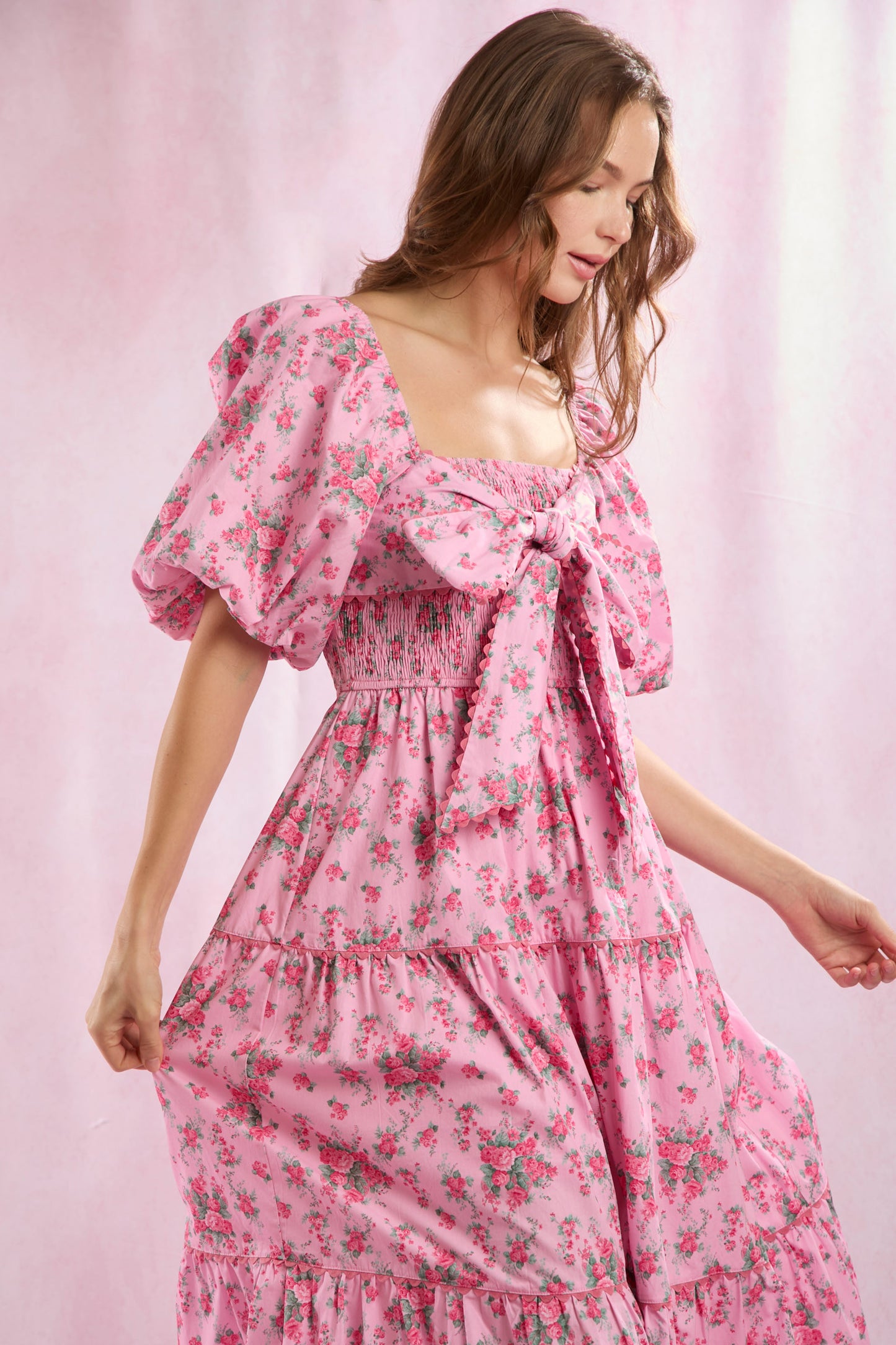 Fiona Floral Dress