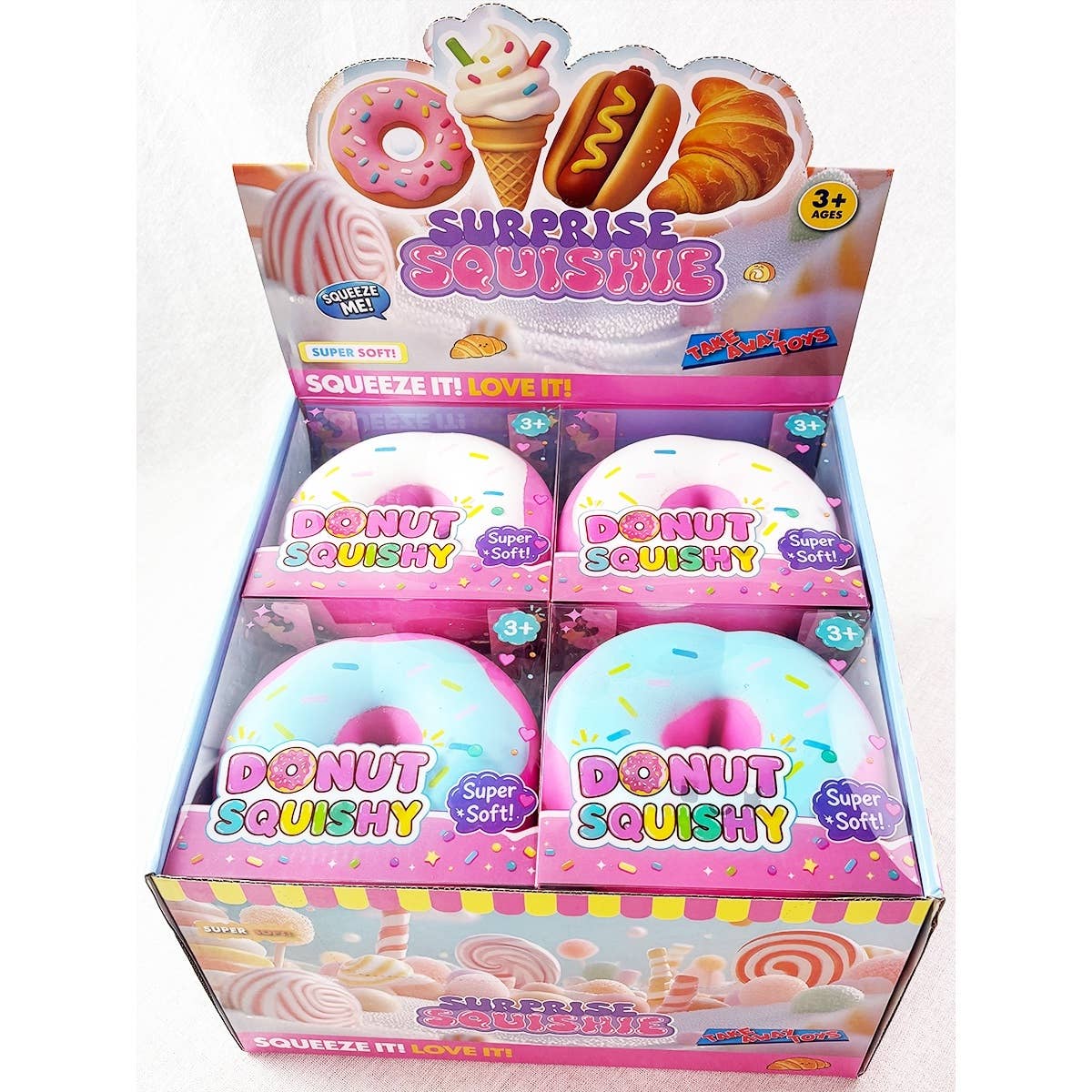 Slow Rising Jumbo Donut Squishy