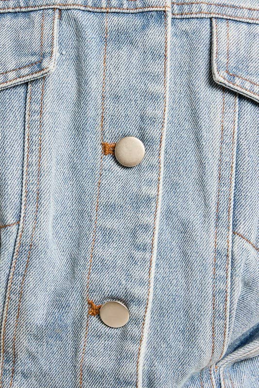 Nicolette Denim Romper