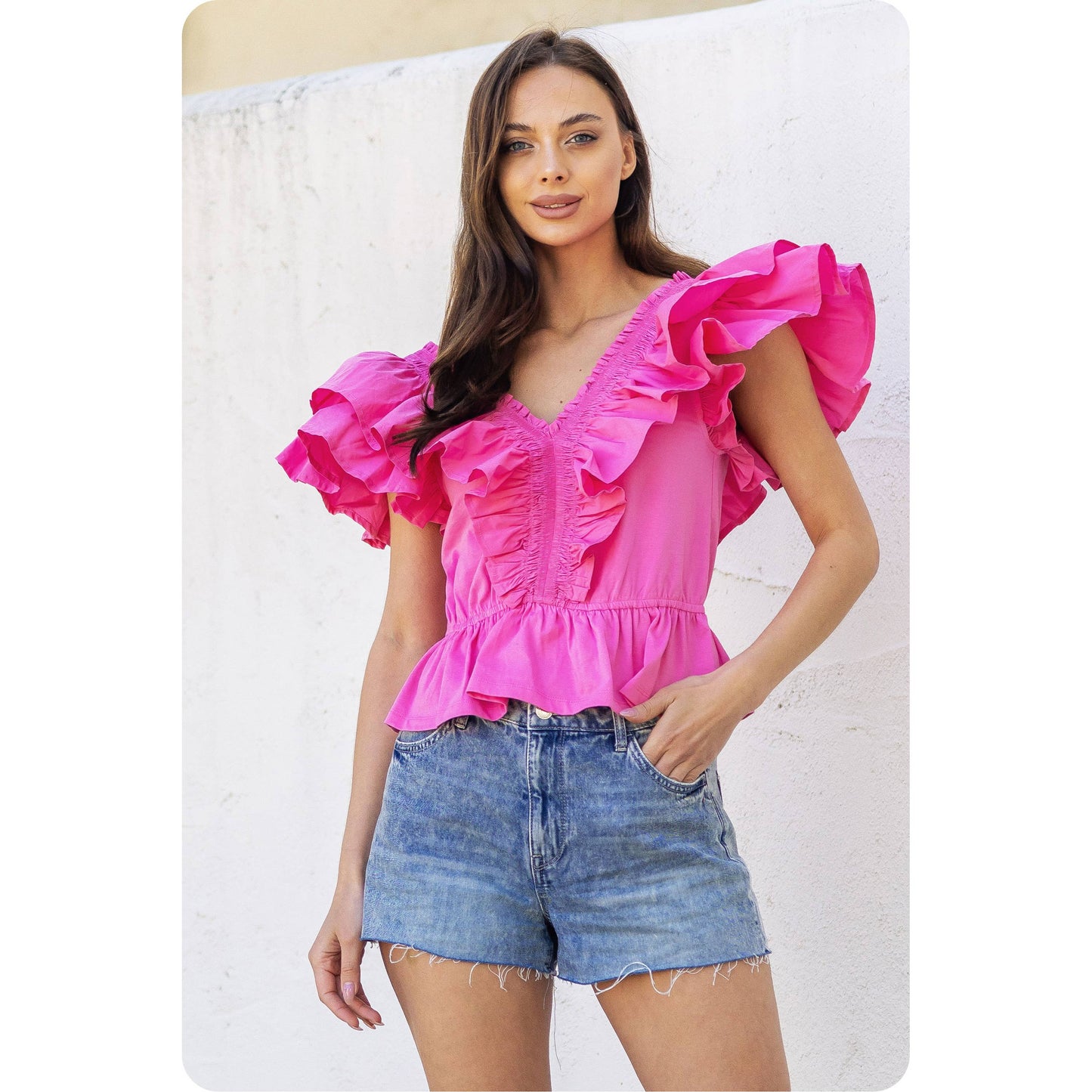 Tickled Pink Top