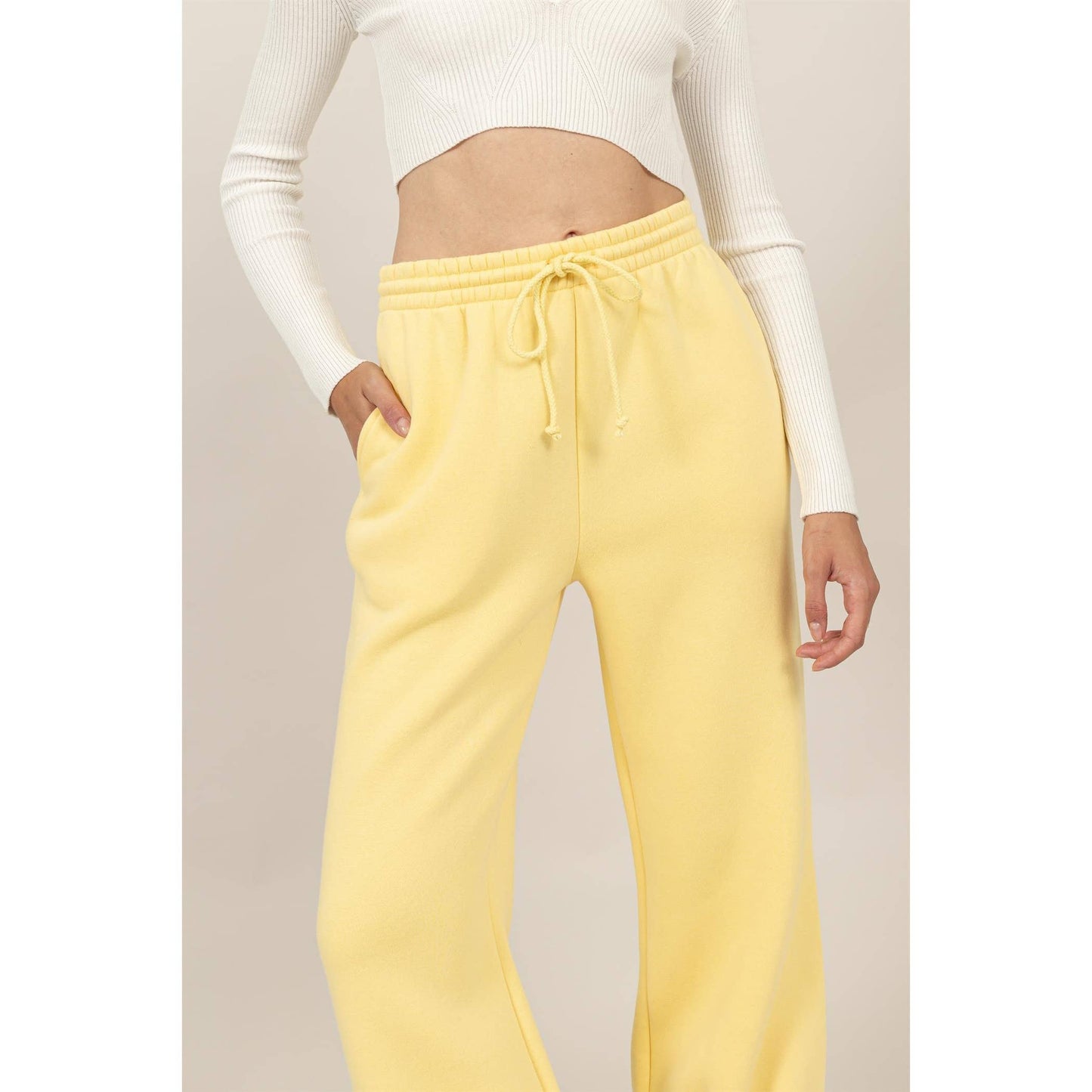Banana Cream Joggers