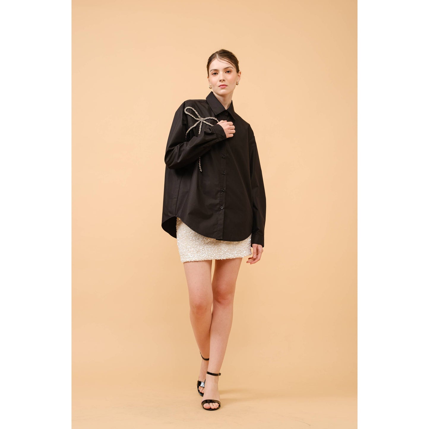 Odette Bow Shirt