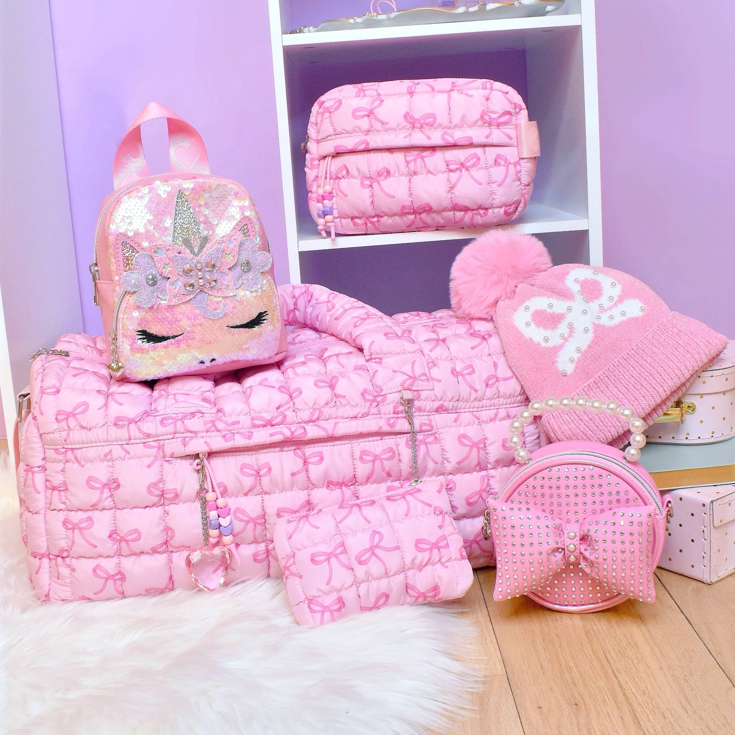 Unicorn Sequins Micro Mini Backpack