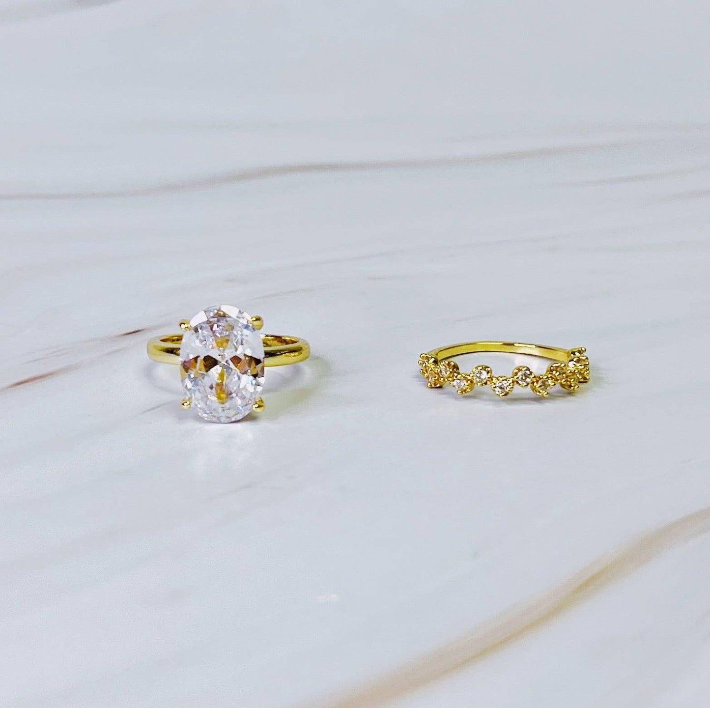 Socialite Solitaire Ring Set
