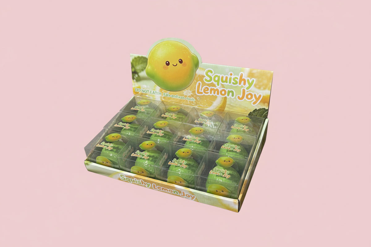 Crunchy Color Changing Lemon Squishy