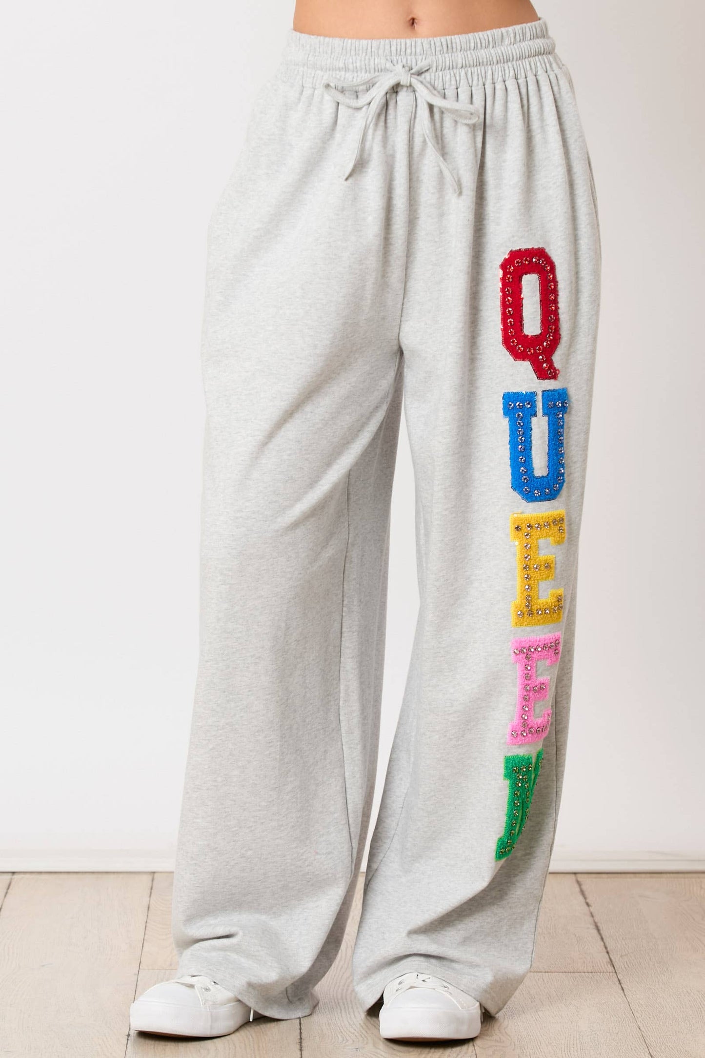 Queen Sweatpants- Gray