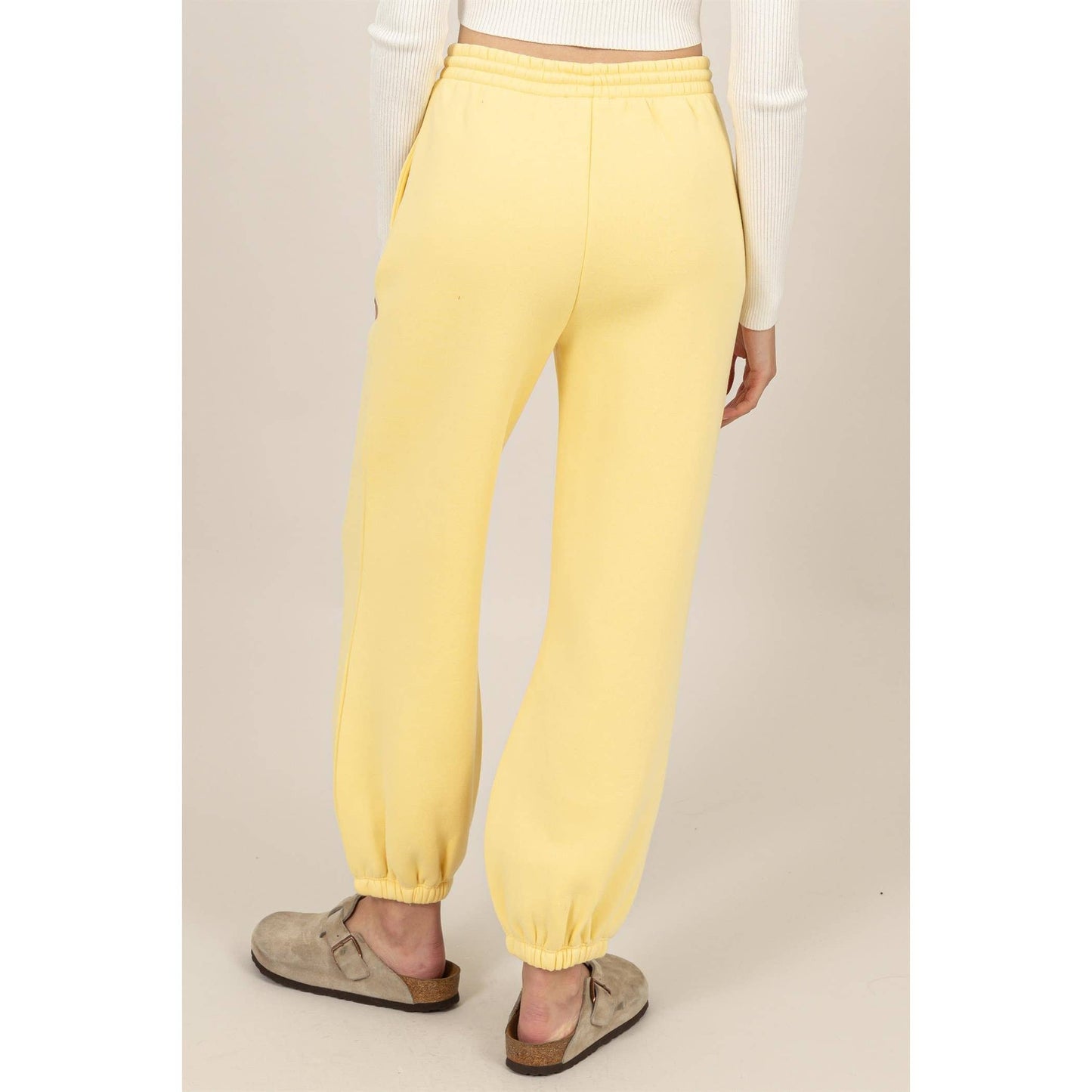 Banana Cream Joggers