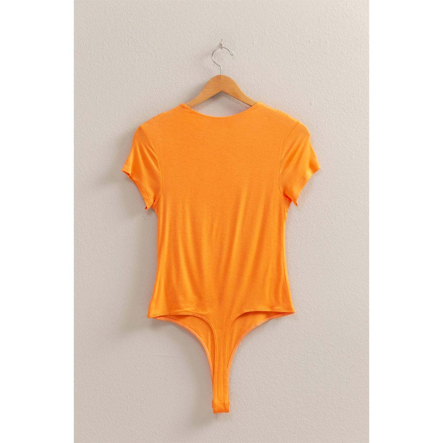 Double Layered Bodysuit- Orange
