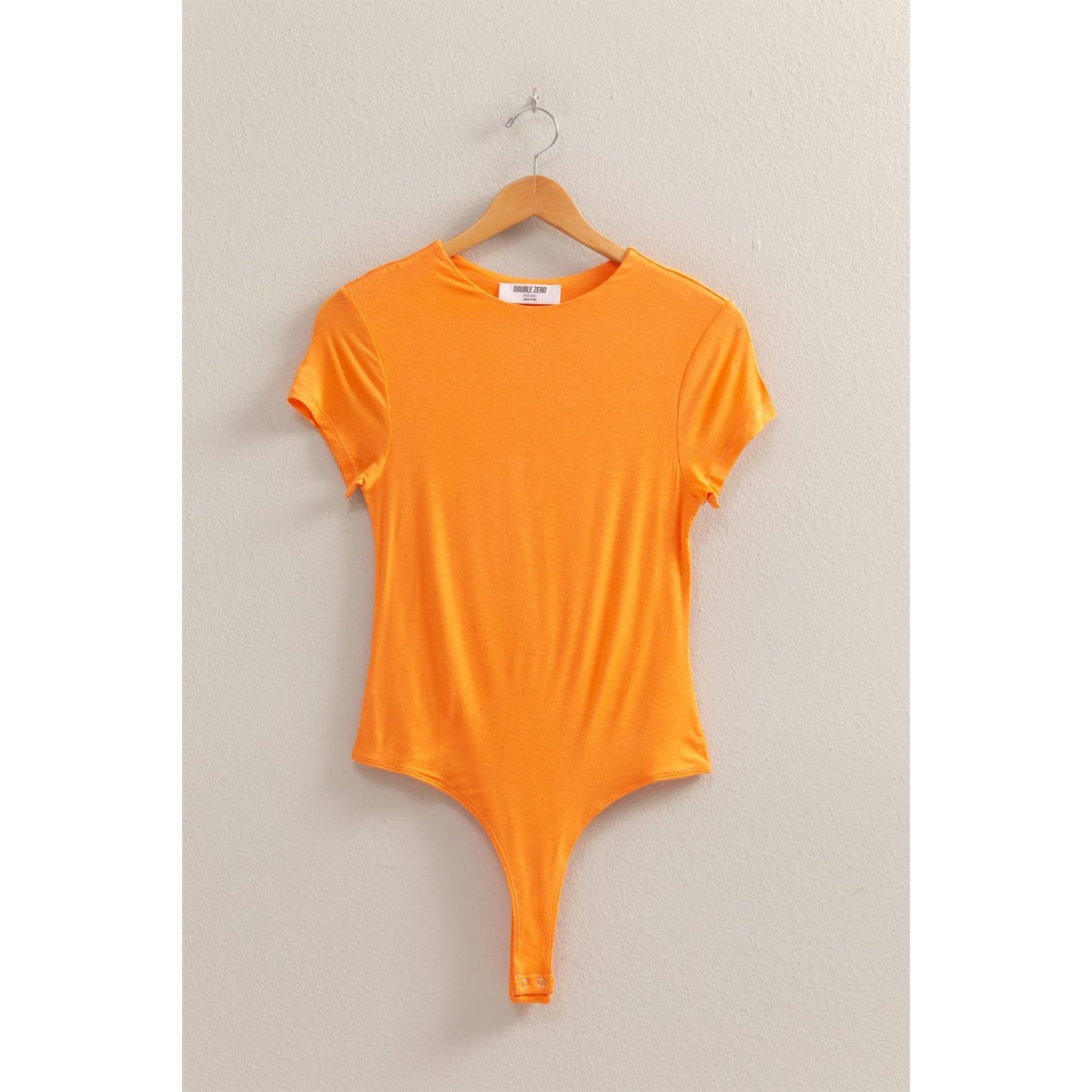Double Layered Bodysuit- Orange