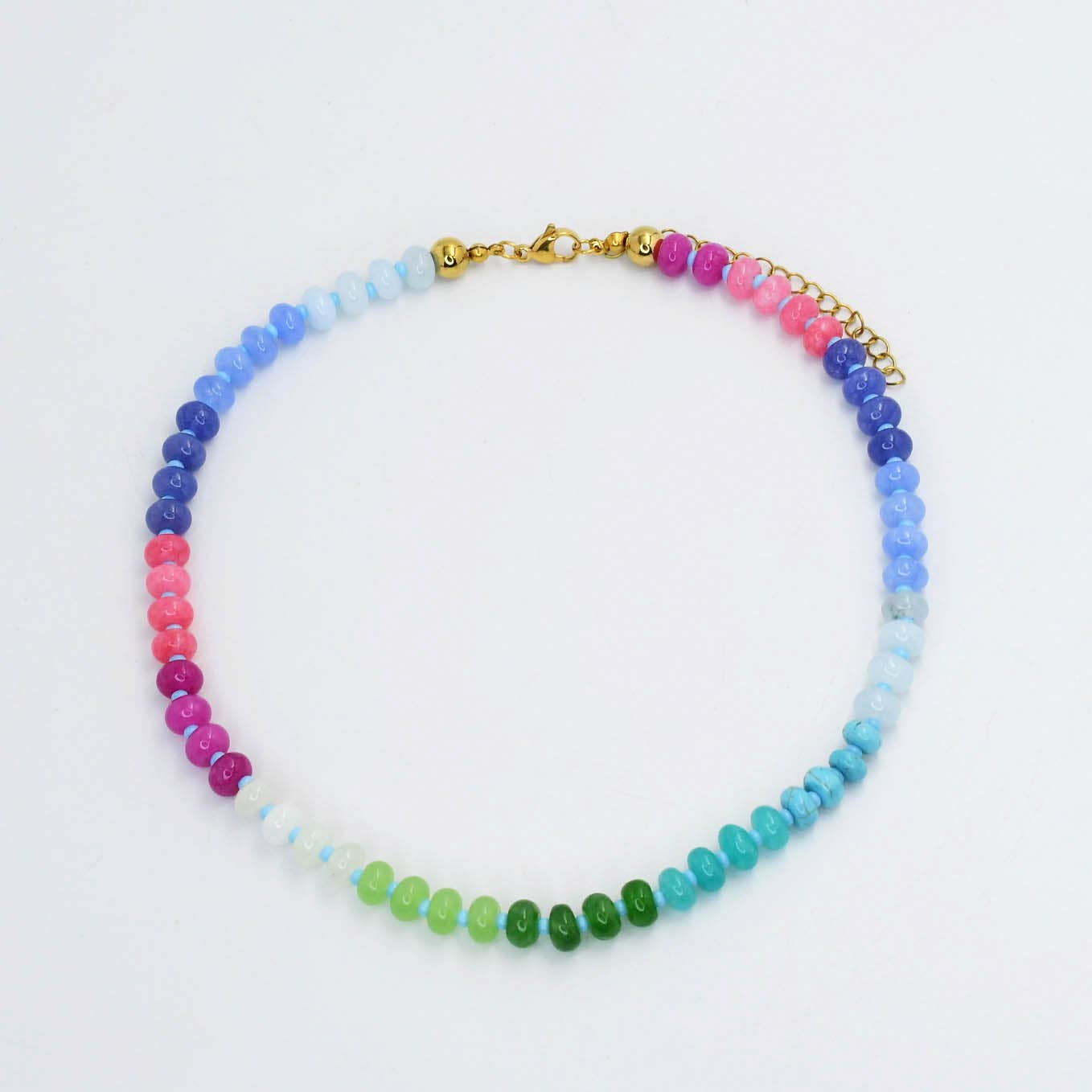 Mint Gemstone Necklace