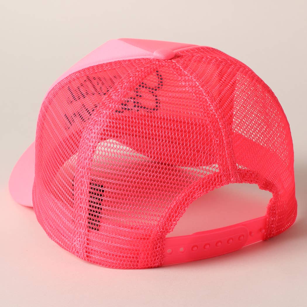 Costal Cowgirl Hat- Neon Pink
