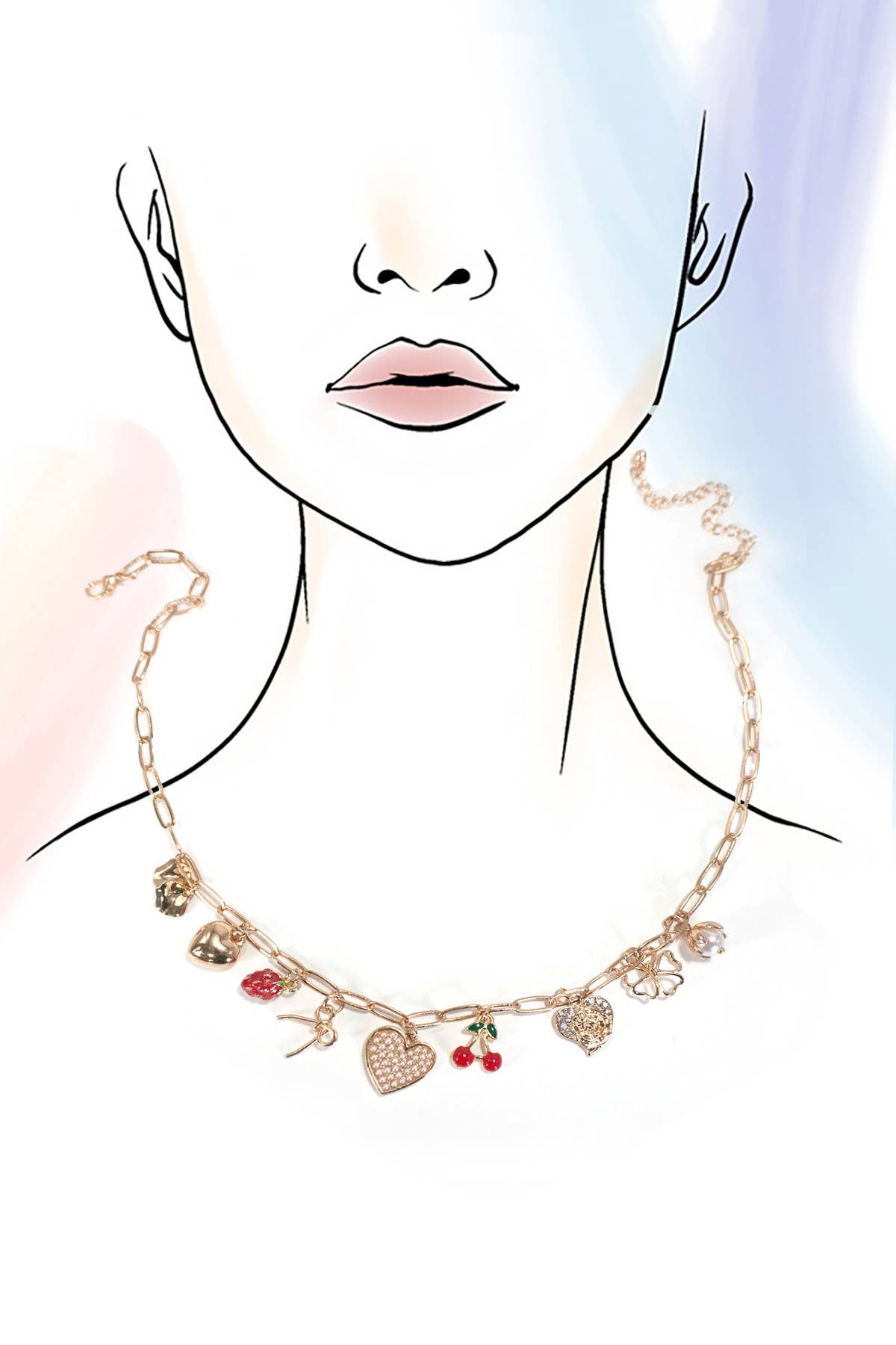 Charm Necklace- Susie