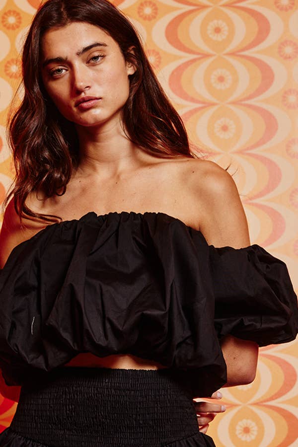 Lyla Puff Crop Top