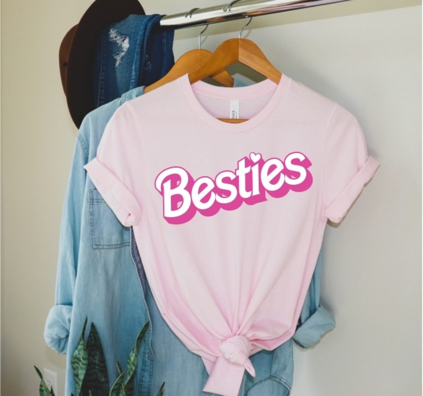 Besties Barbie Tee - Adult
