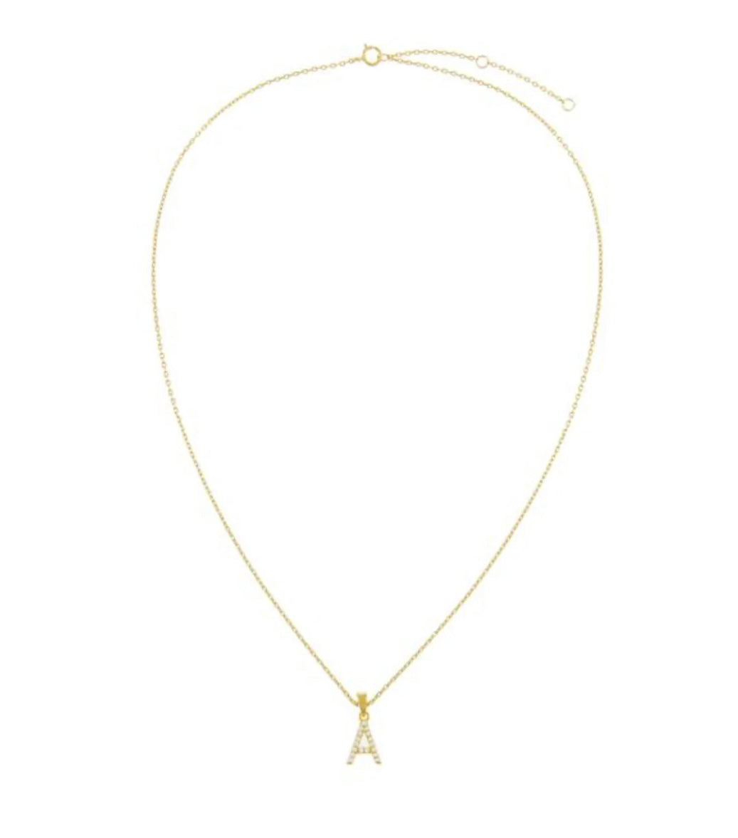 Dainty Initial Necklace