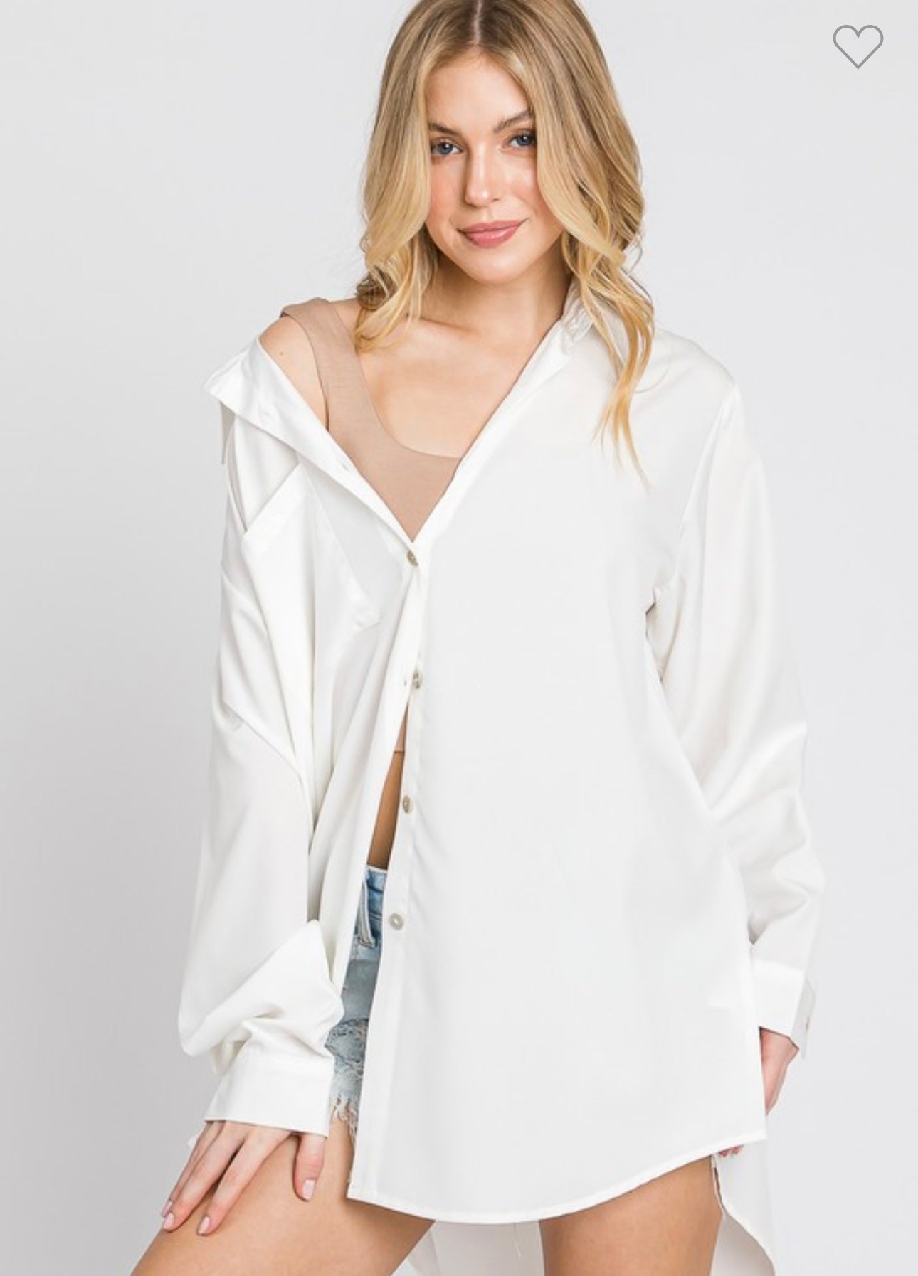 She's a Classic Shirt- White