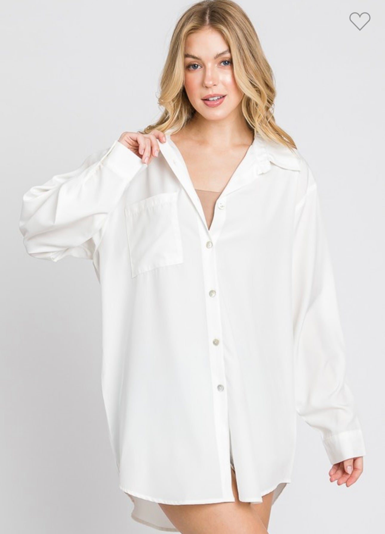She's a Classic Shirt- White