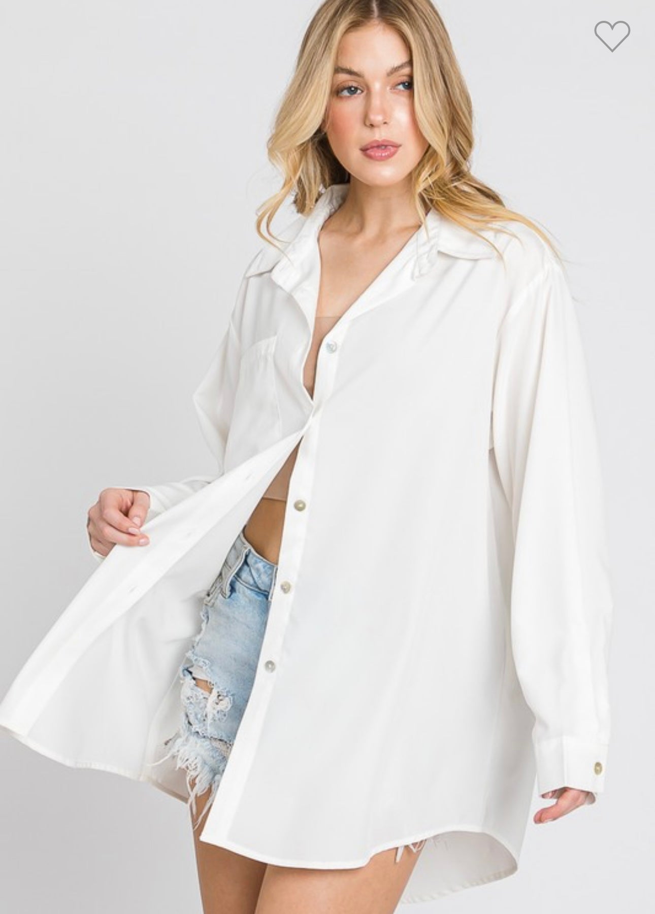 She's a Classic Shirt- White