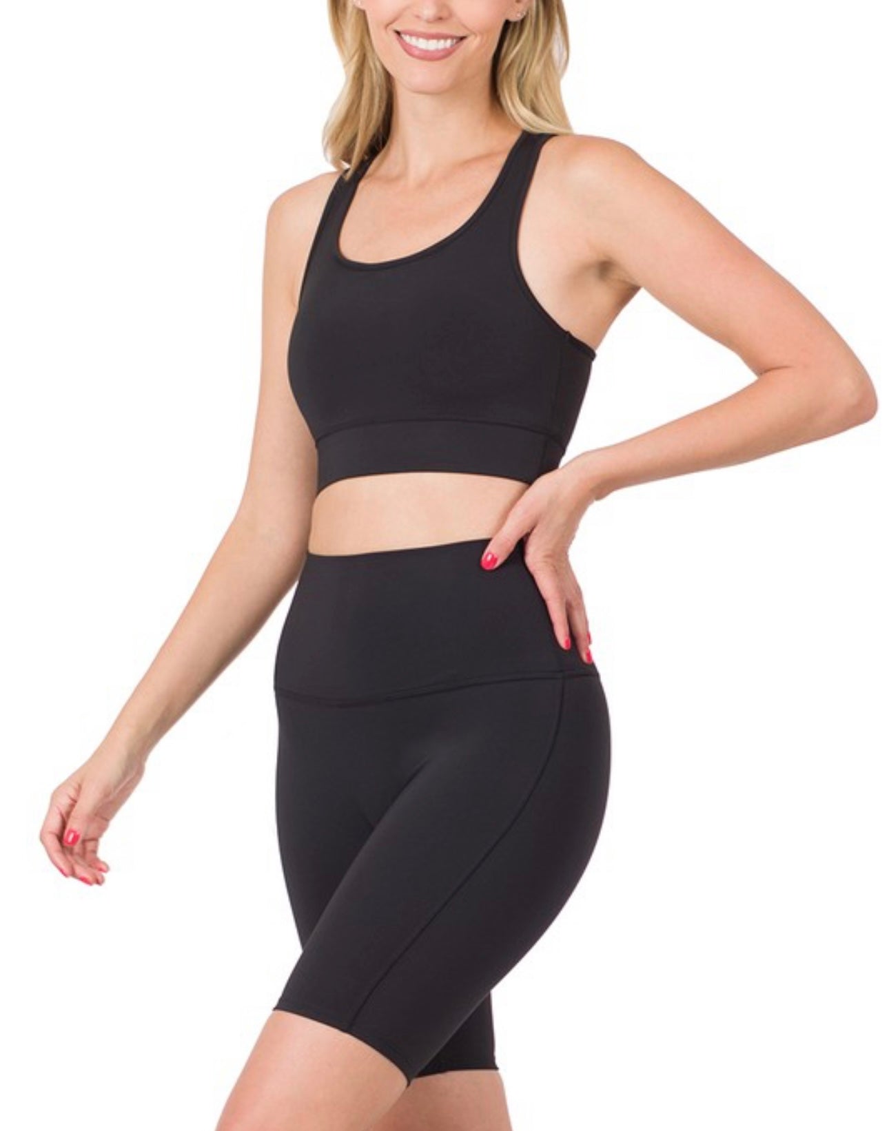 On Trend Bike Short Set