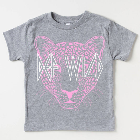 Def Wild Kids Tee - Gray
