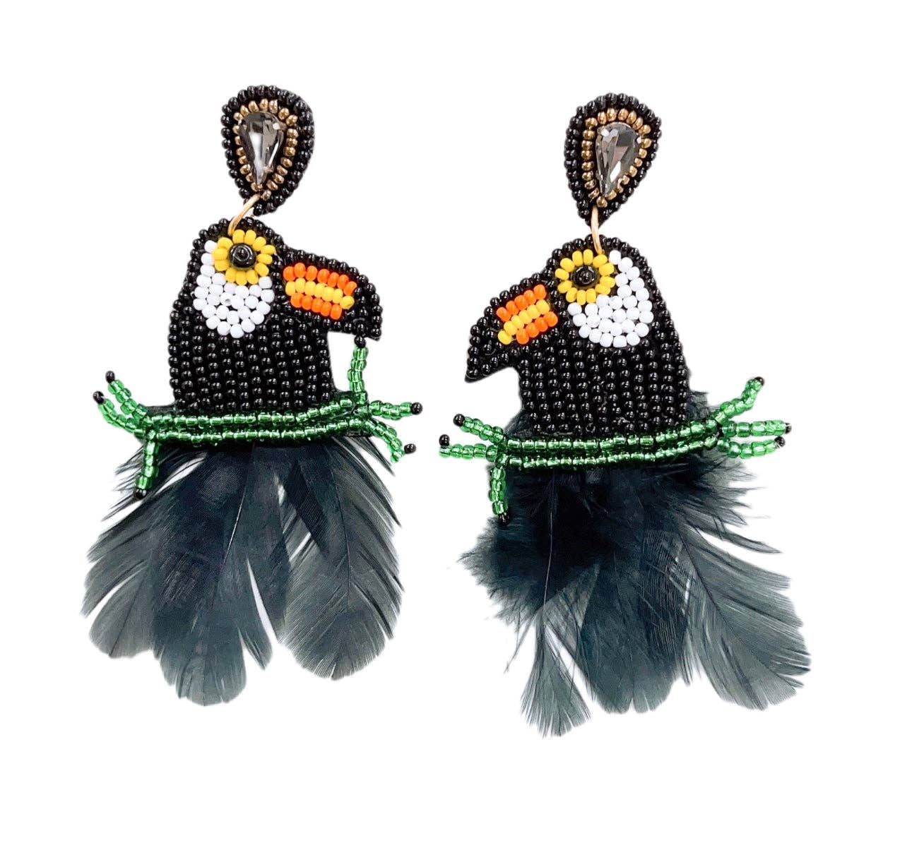 Tucan Earrings