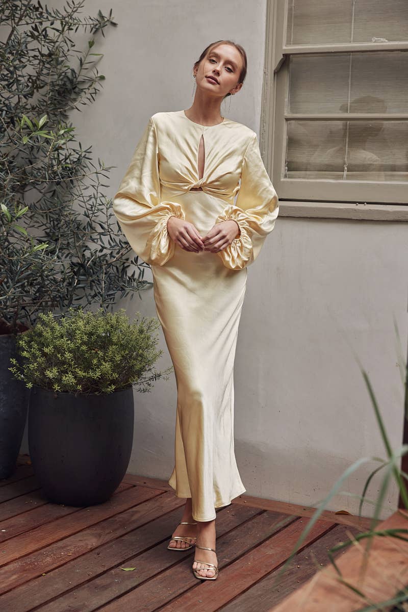 Kate Butter Yellow Dress