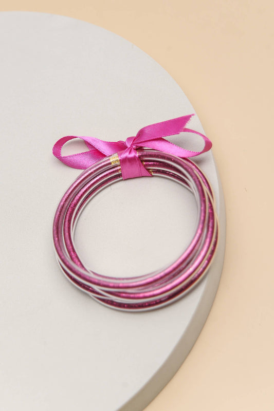 Bella Girly Bracelets- Pink