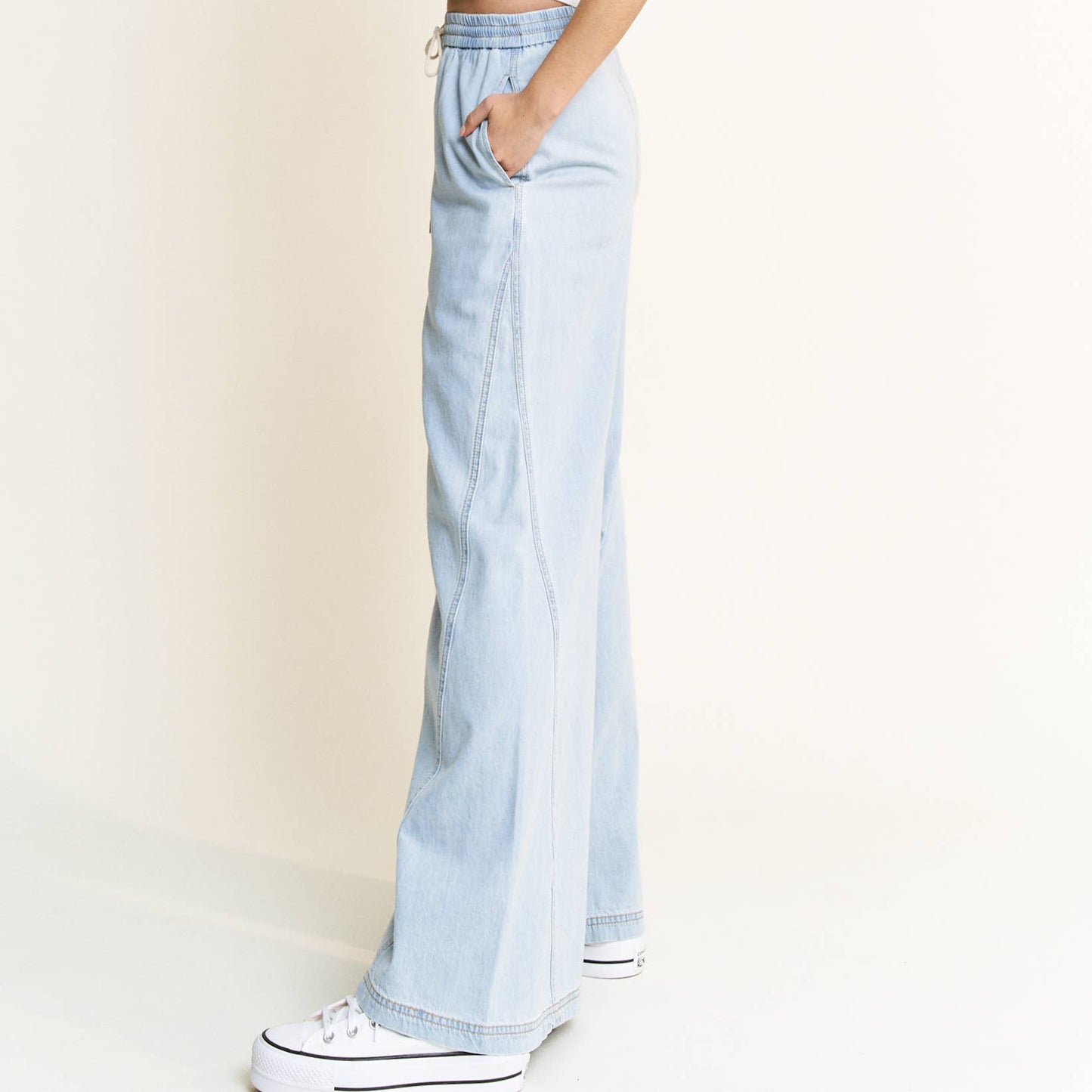 Ultra Soft Wide Leg Jeans