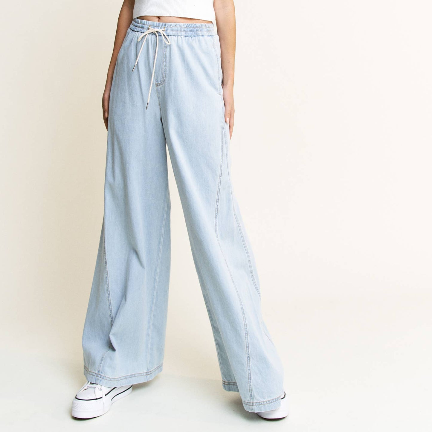 Ultra Soft Wide Leg Jeans