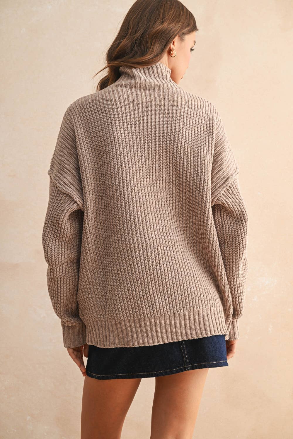 Chenille Sand Sweater