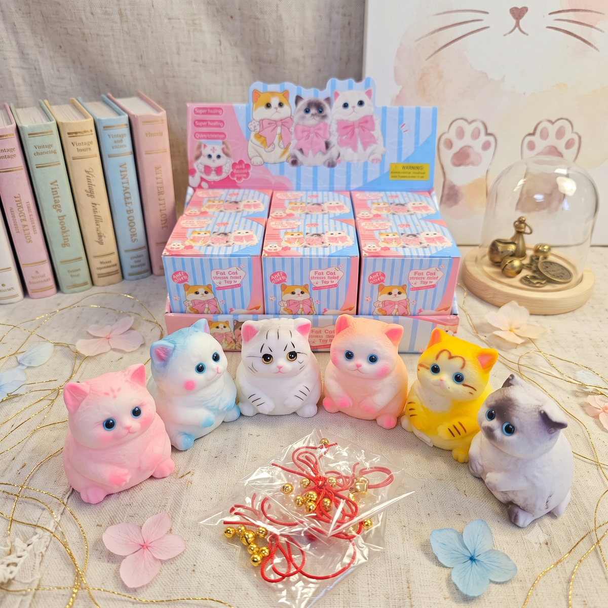 Chubby Cat Taba Blind Box Squishy