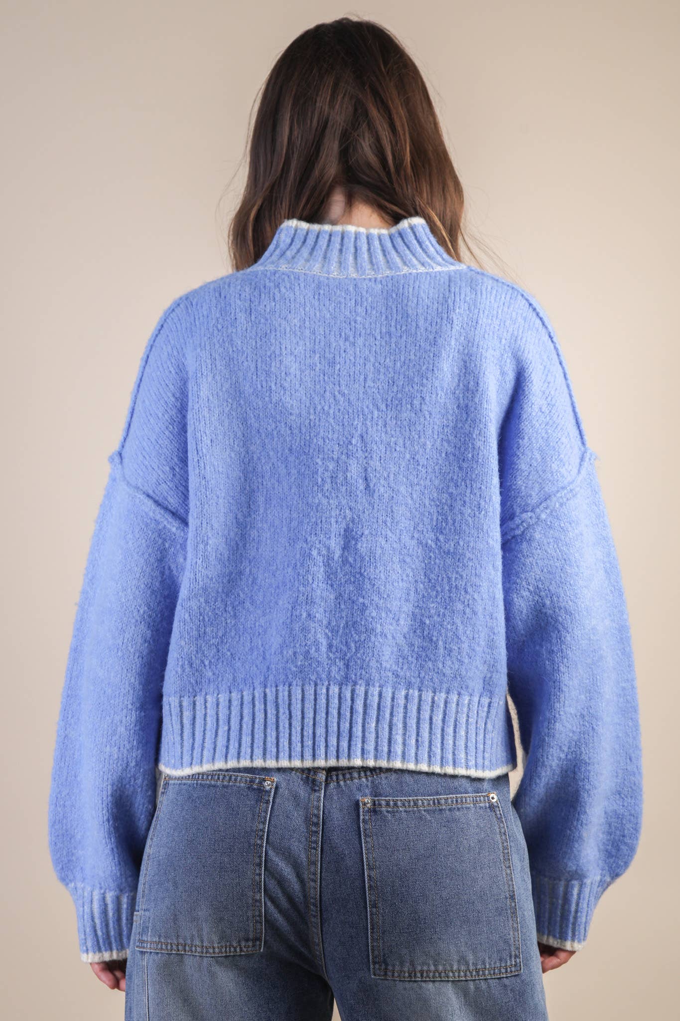 Nanette Sweater- Sky