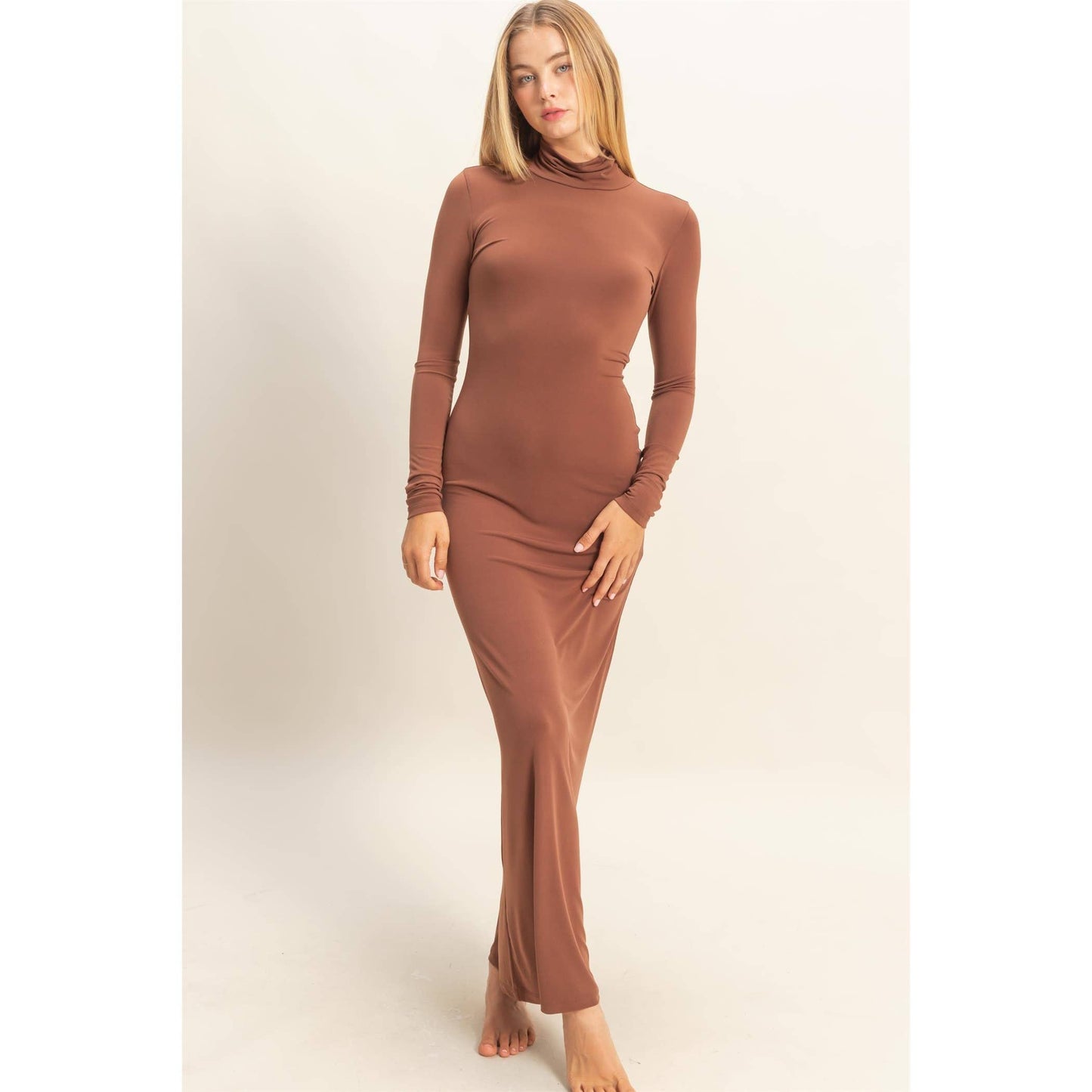 Brittany Dress- Chestnut