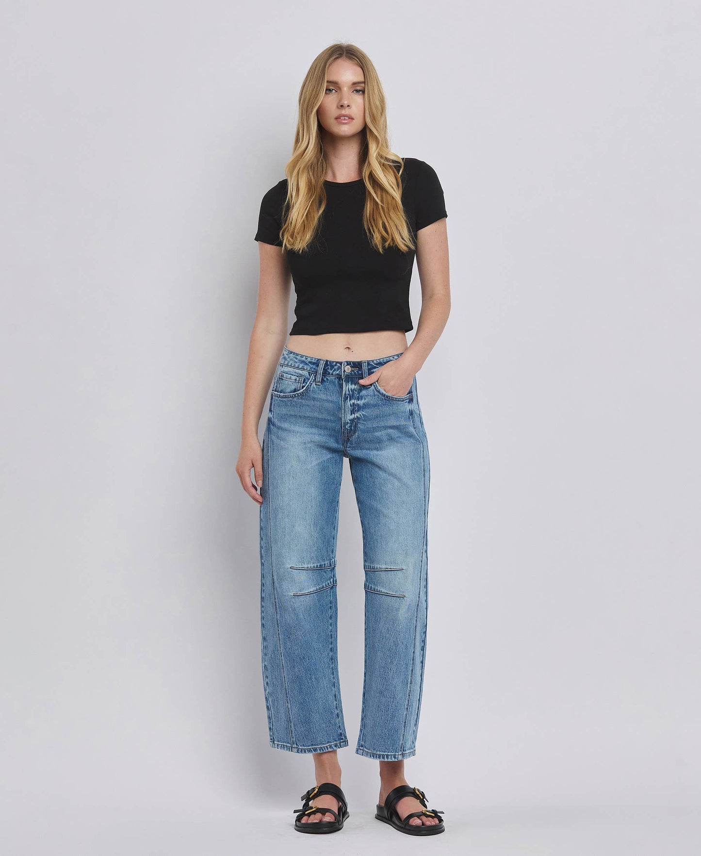Katie Barrel Jeans