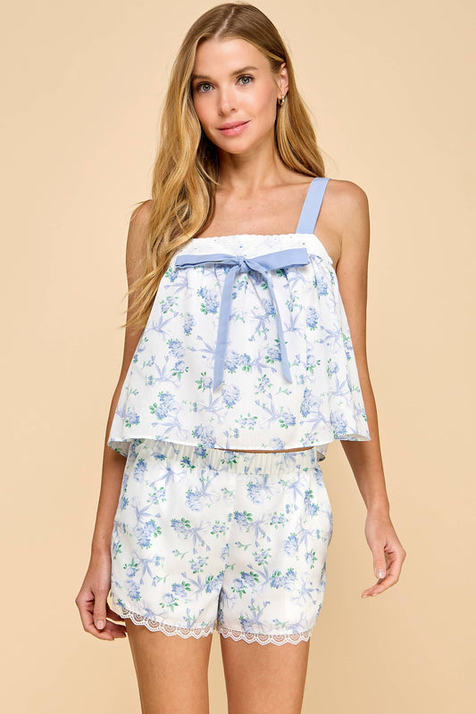 Olivia Pajamas- Blue