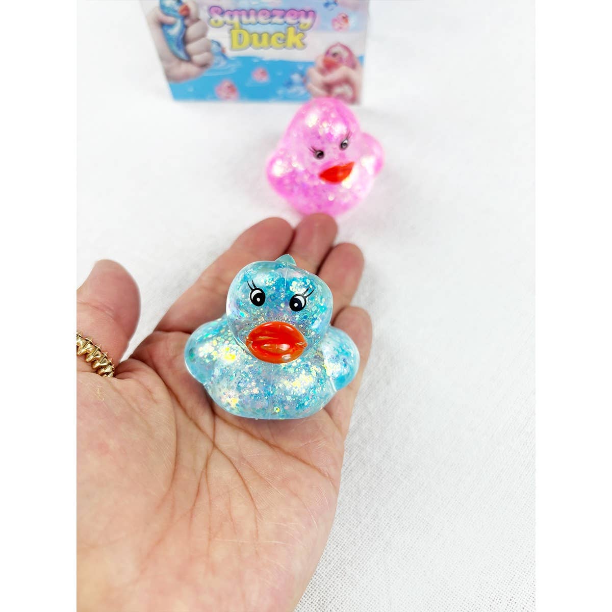Set of 2 Mini Ducks Squishy