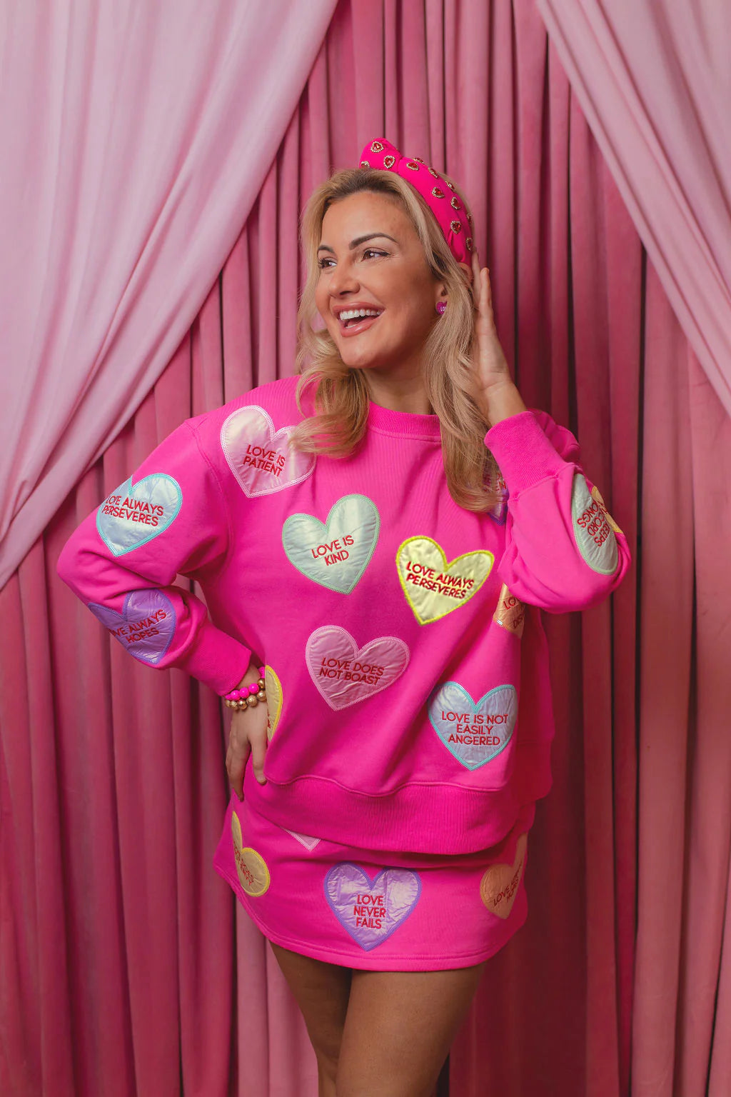 BC- Candy Hearts Sweatshirt *PRE-ORDER*