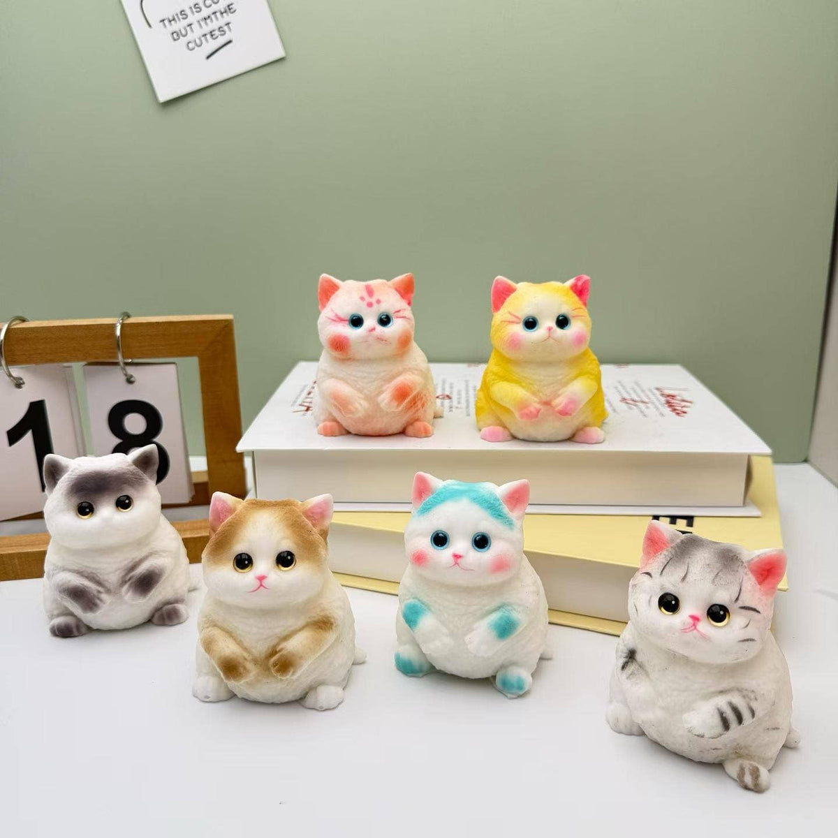 Chubby Cat Taba Blind Box Squishy